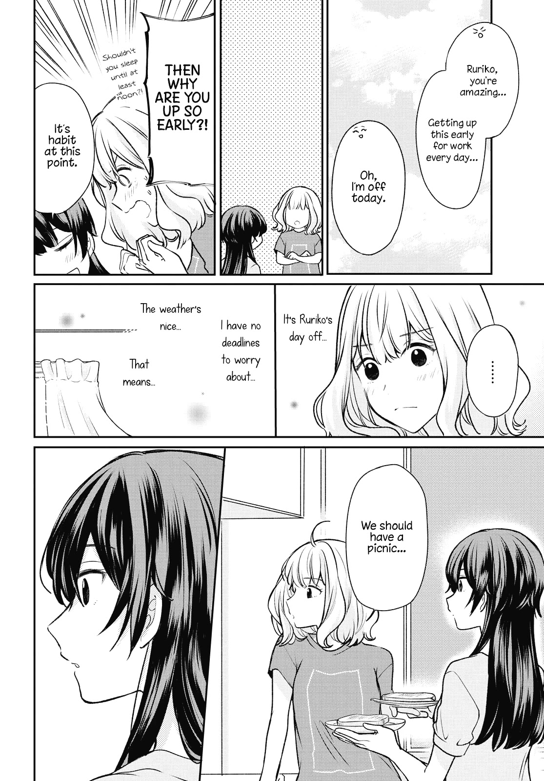 Onna Tomodachi to Kekkon Shitemita Chapter 3 page 6 - Chapter 3: Their first outing as a family