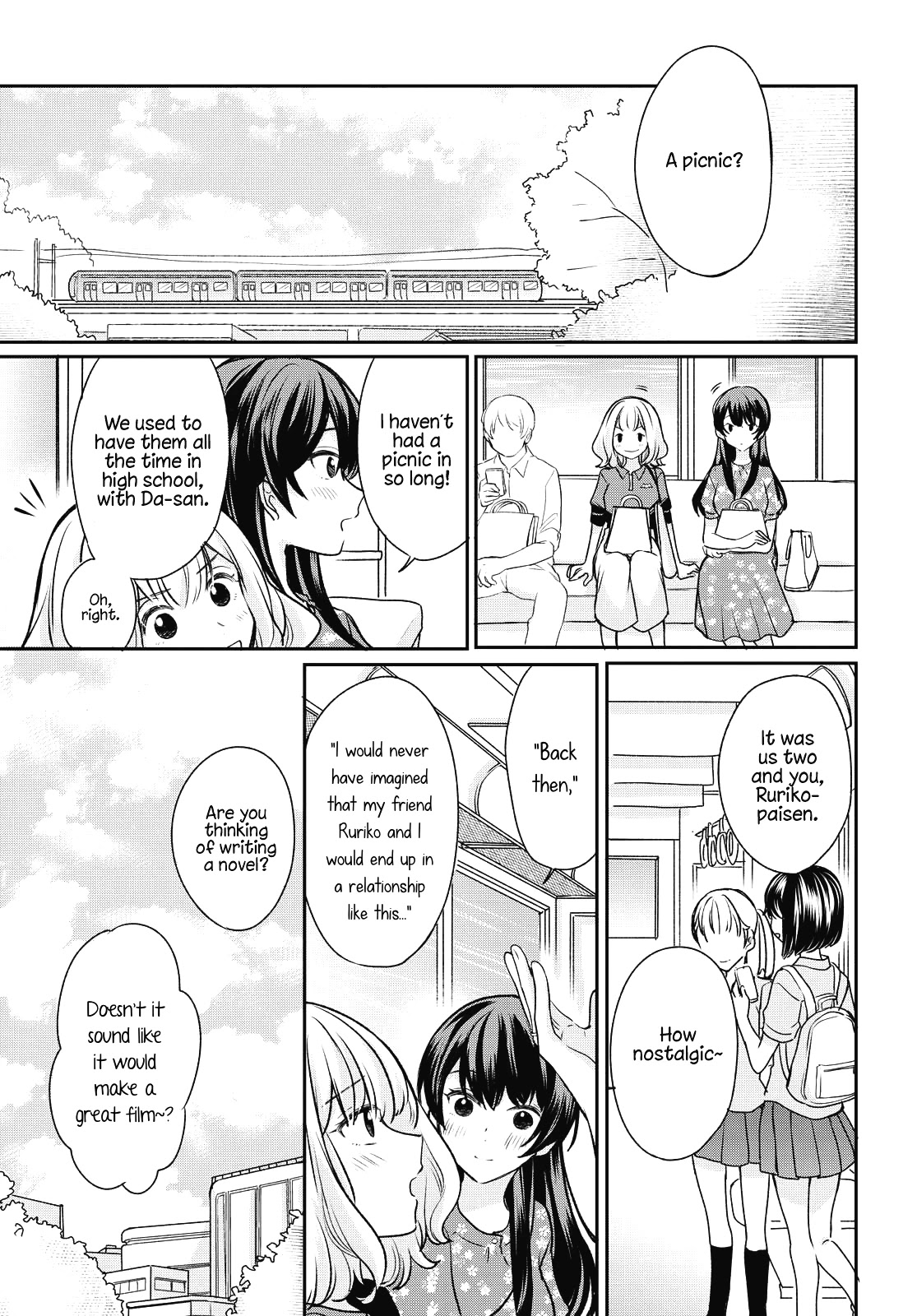Onna Tomodachi to Kekkon Shitemita Chapter 3 page 7 - Chapter 3: Their first outing as a family