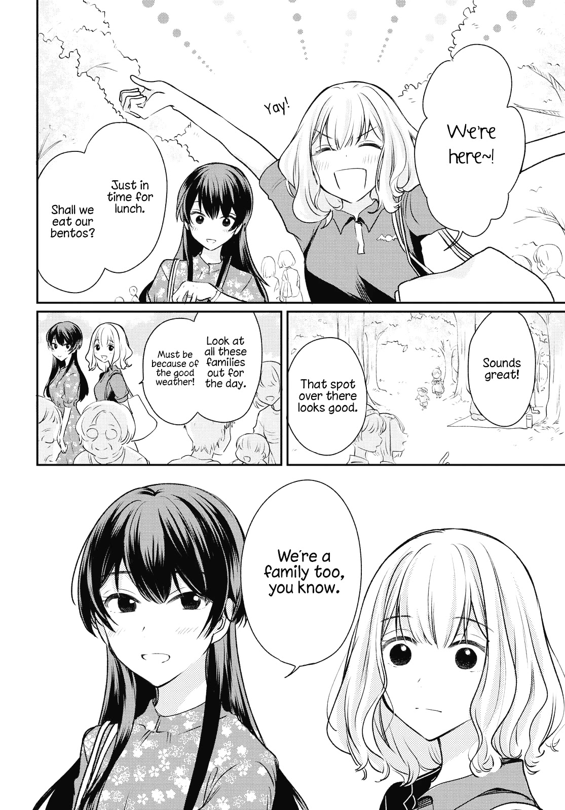 Onna Tomodachi to Kekkon Shitemita Chapter 3 page 8 - Chapter 3: Their first outing as a family
