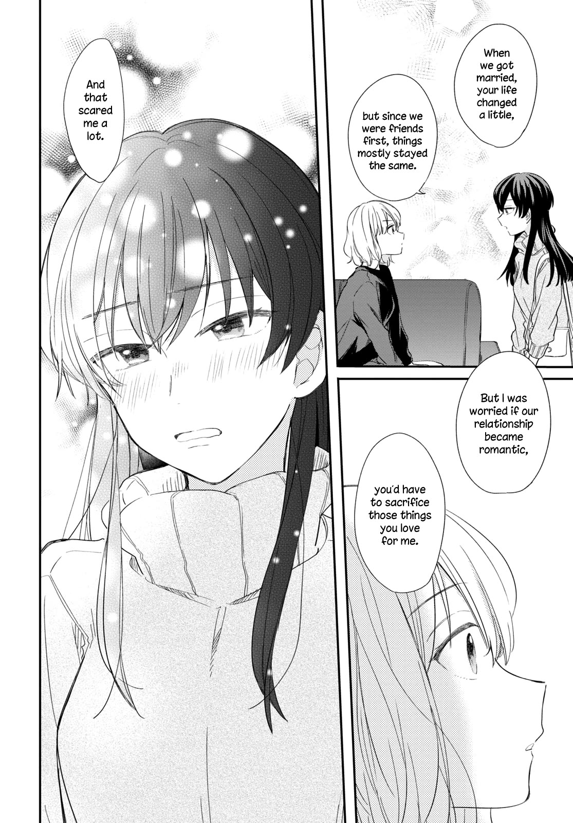 Onna Tomodachi to Kekkon Shitemita Chapter 30 page 12 - Chapter 30: The one who I love