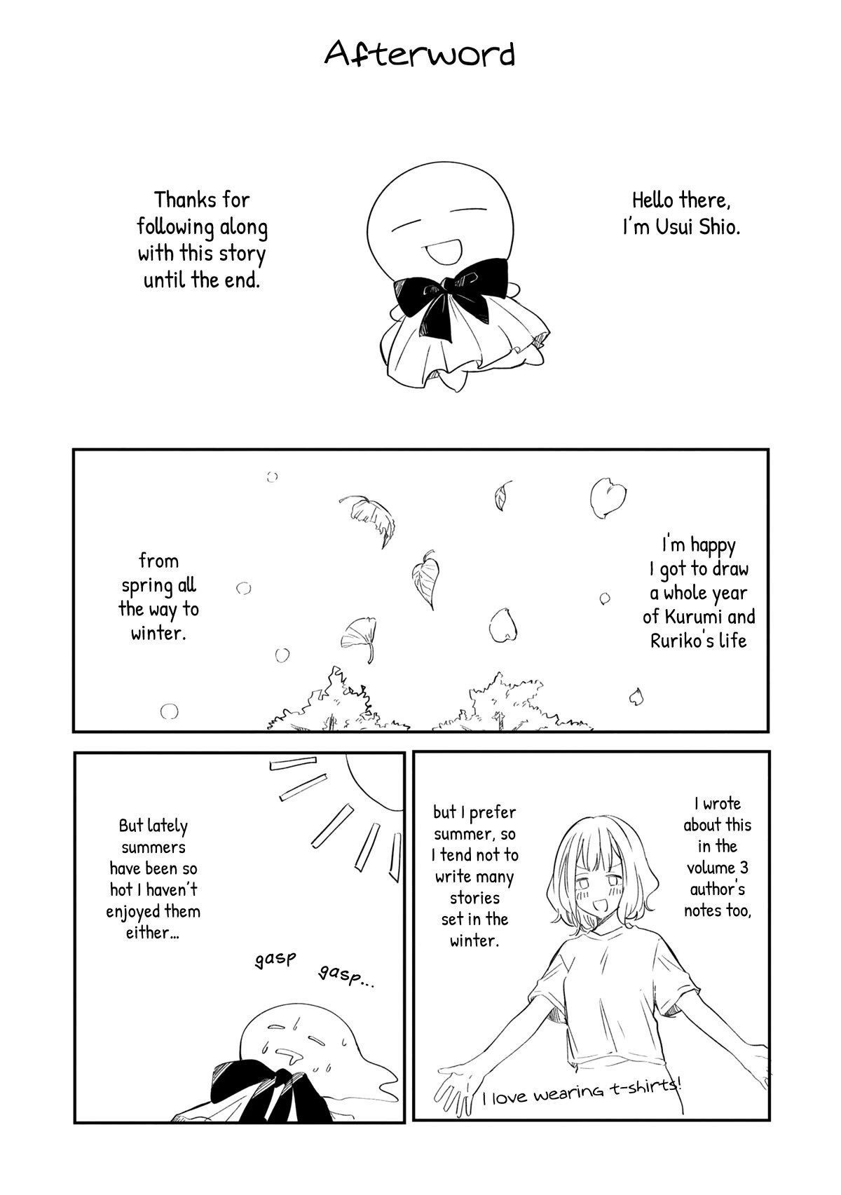 Onna Tomodachi to Kekkon Shitemita Chapter 32.5 page 14 - Chapter 32.5: Volume 4 extras
