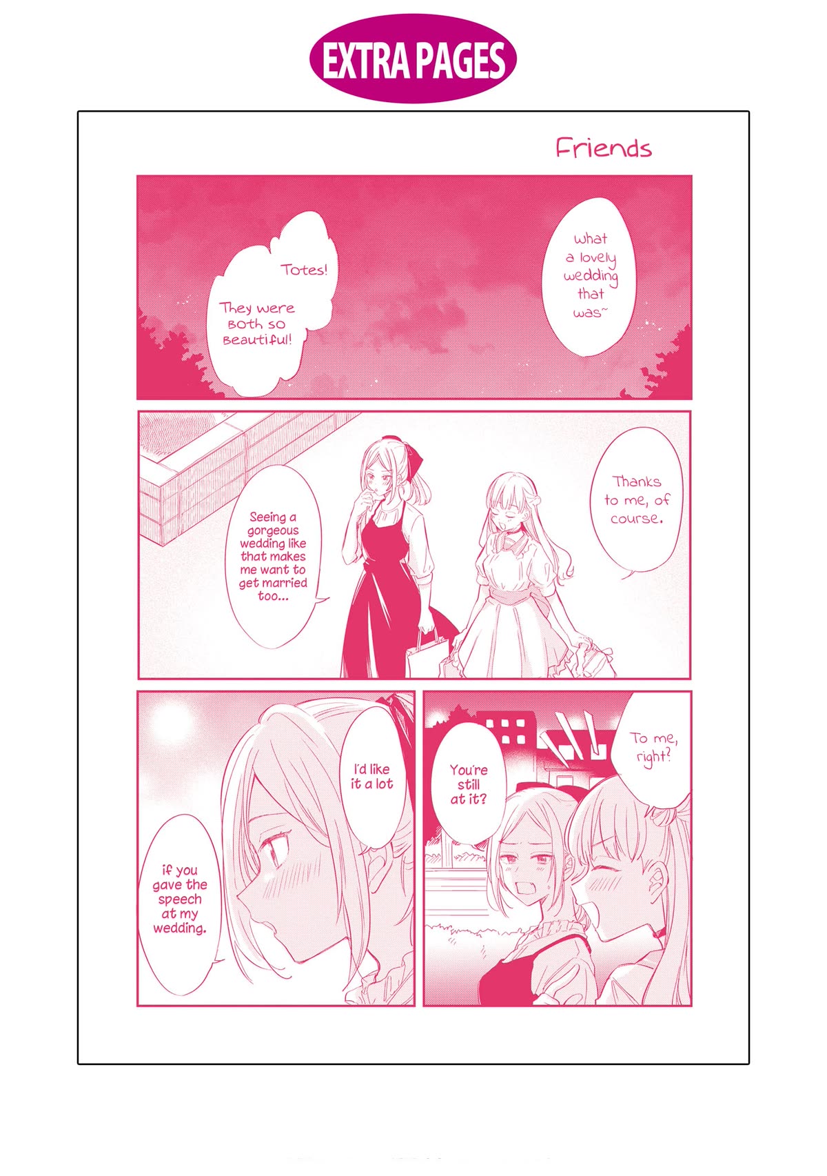 Onna Tomodachi to Kekkon Shitemita Chapter 32.5 page 16 - Chapter 32.5: Volume 4 extras