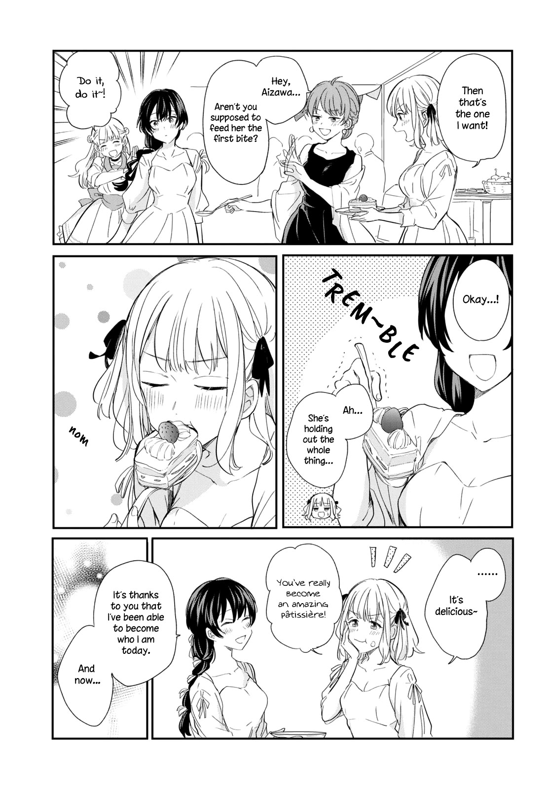 Onna Tomodachi to Kekkon Shitemita Chapter 32 page 13 - Chapter 32: Thank you for everything, and I'll be in your care [END]
