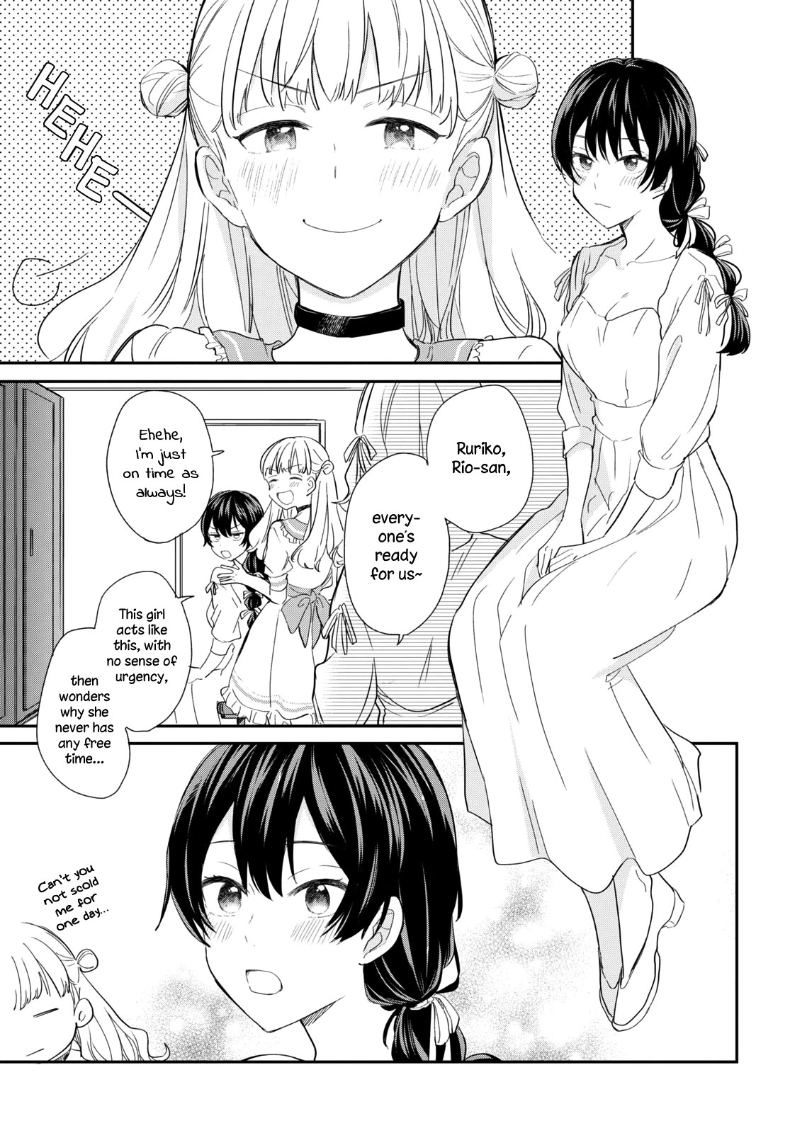 Onna Tomodachi to Kekkon Shitemita Chapter 32 page 3 - Chapter 32: Thank you for everything, and I'll be in your care [END]