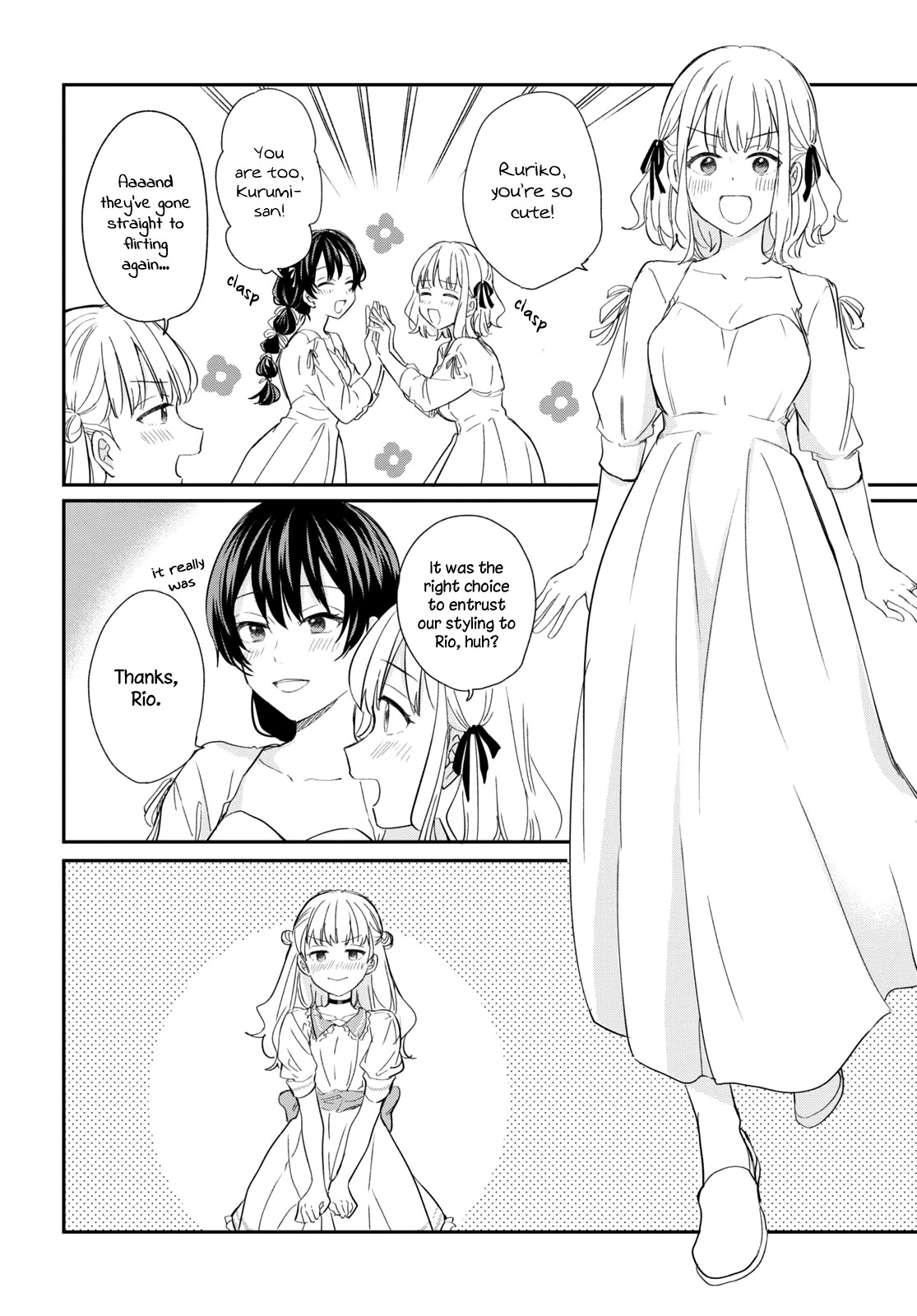 Onna Tomodachi to Kekkon Shitemita Chapter 32 page 4 - Chapter 32: Thank you for everything, and I'll be in your care [END]