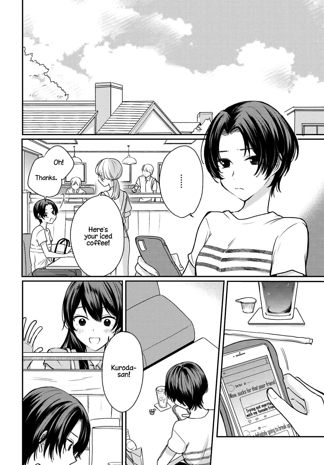 Onna Tomodachi to Kekkon Shitemita Chapter 4 page 2 - Chapter 4: What is true happiness?