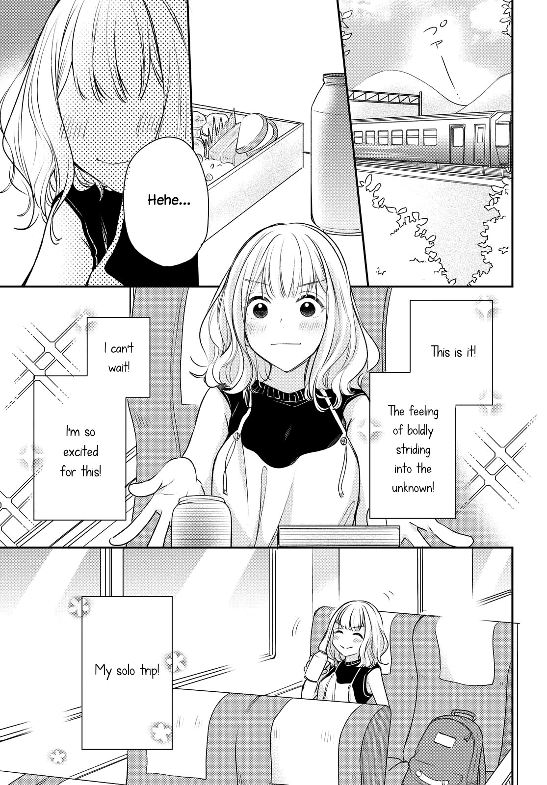 Onna Tomodachi to Kekkon Shitemita Chapter 5 page 1 - Chapter 5: Even when we're apart, we still...
