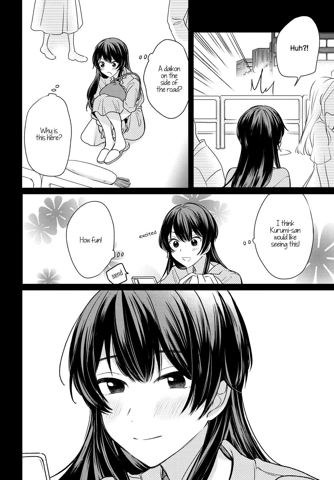 Onna Tomodachi to Kekkon Shitemita Chapter 5 page 14 - Chapter 5: Even when we're apart, we still...