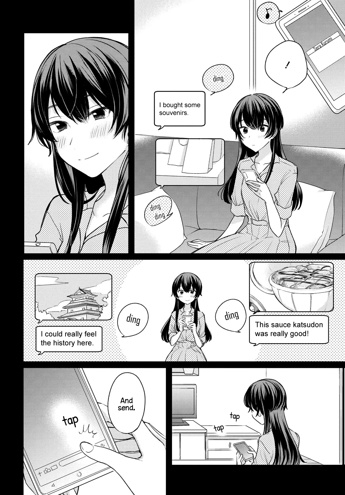 Onna Tomodachi to Kekkon Shitemita Chapter 6 page 4 - Chapter 6: Loneliness and happiness