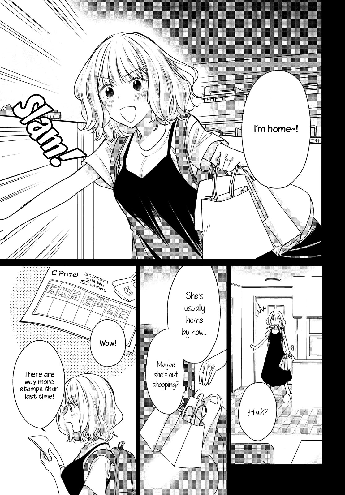 Onna Tomodachi to Kekkon Shitemita Chapter 6 page 9 - Chapter 6: Loneliness and happiness