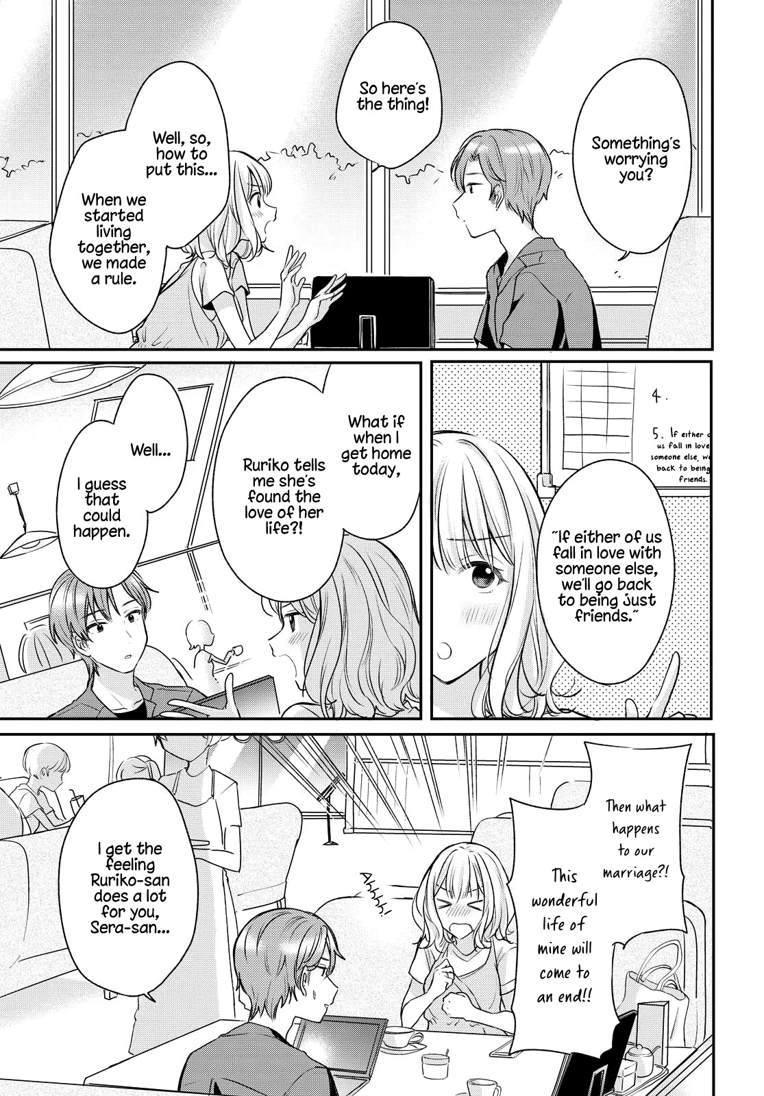 Onna Tomodachi to Kekkon Shitemita Chapter 7 page 9 - Chapter 7: It's alright, I can endure this