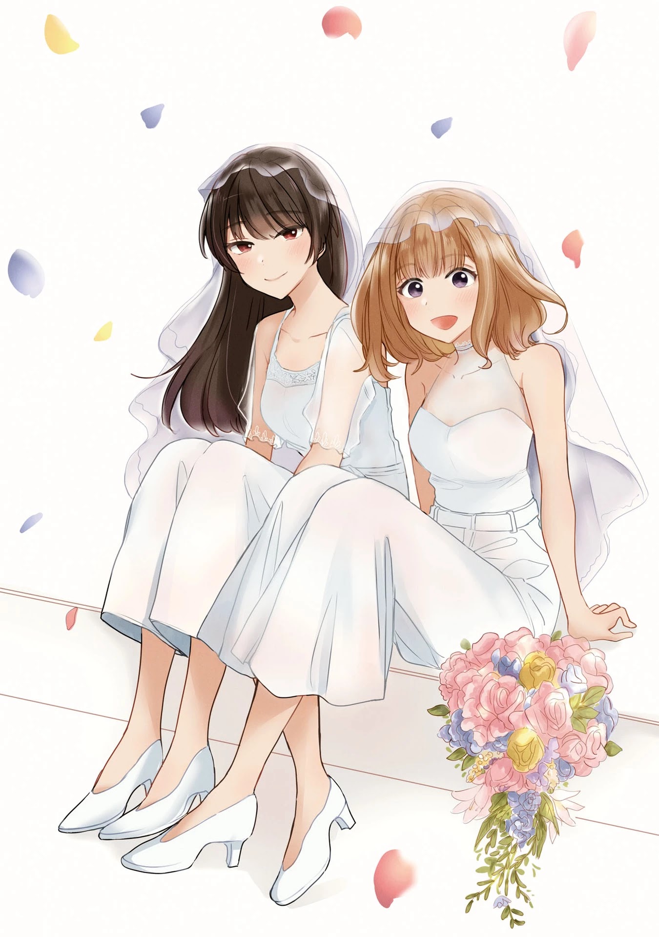 Onna Tomodachi to Kekkon Shitemita Chapter 8.5 page 3 - Chapter 8.5: Volume 1 extras
