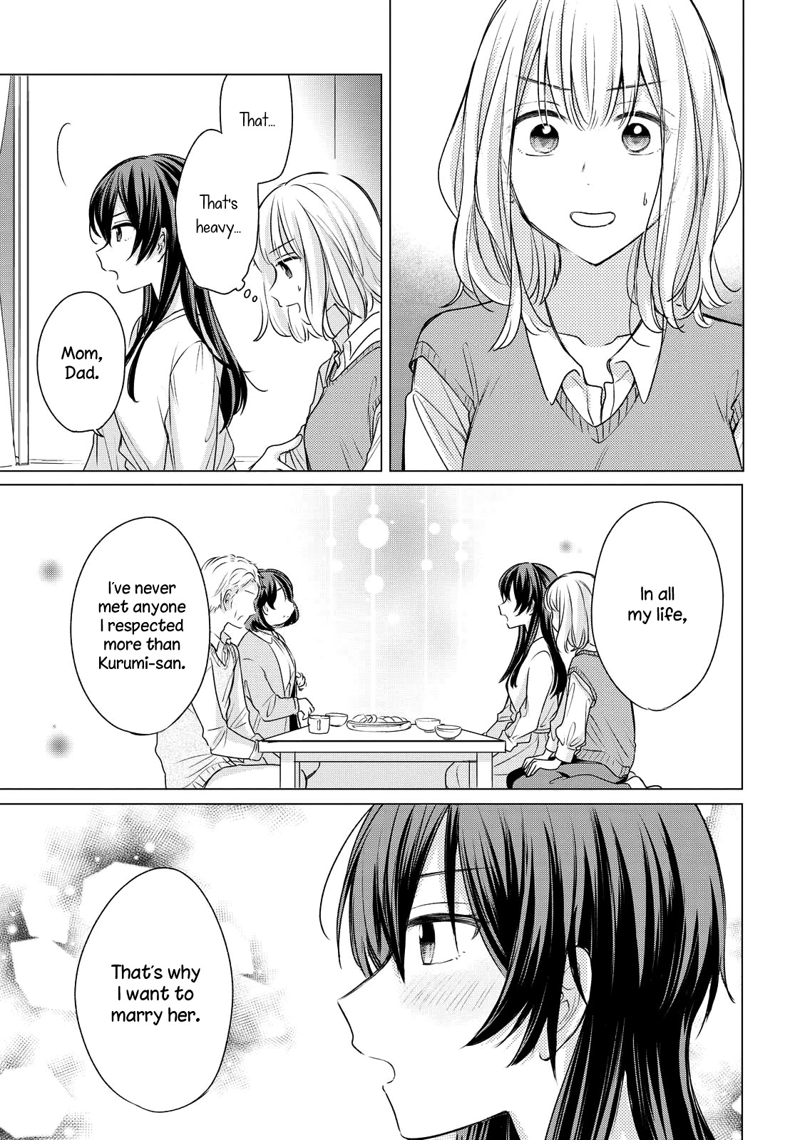 Onna Tomodachi to Kekkon Shitemita Chapter 9 page 9 - Chapter 9: My family's family