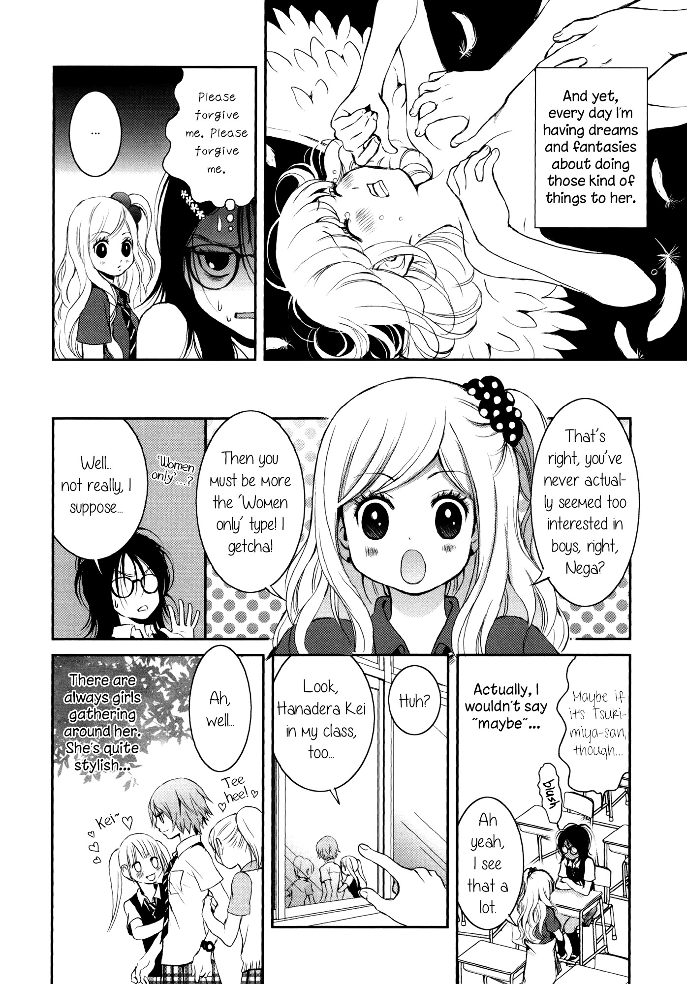 Onnanoko Awase Chapter 6 page 10 - Chapter 6: Angelic Girl