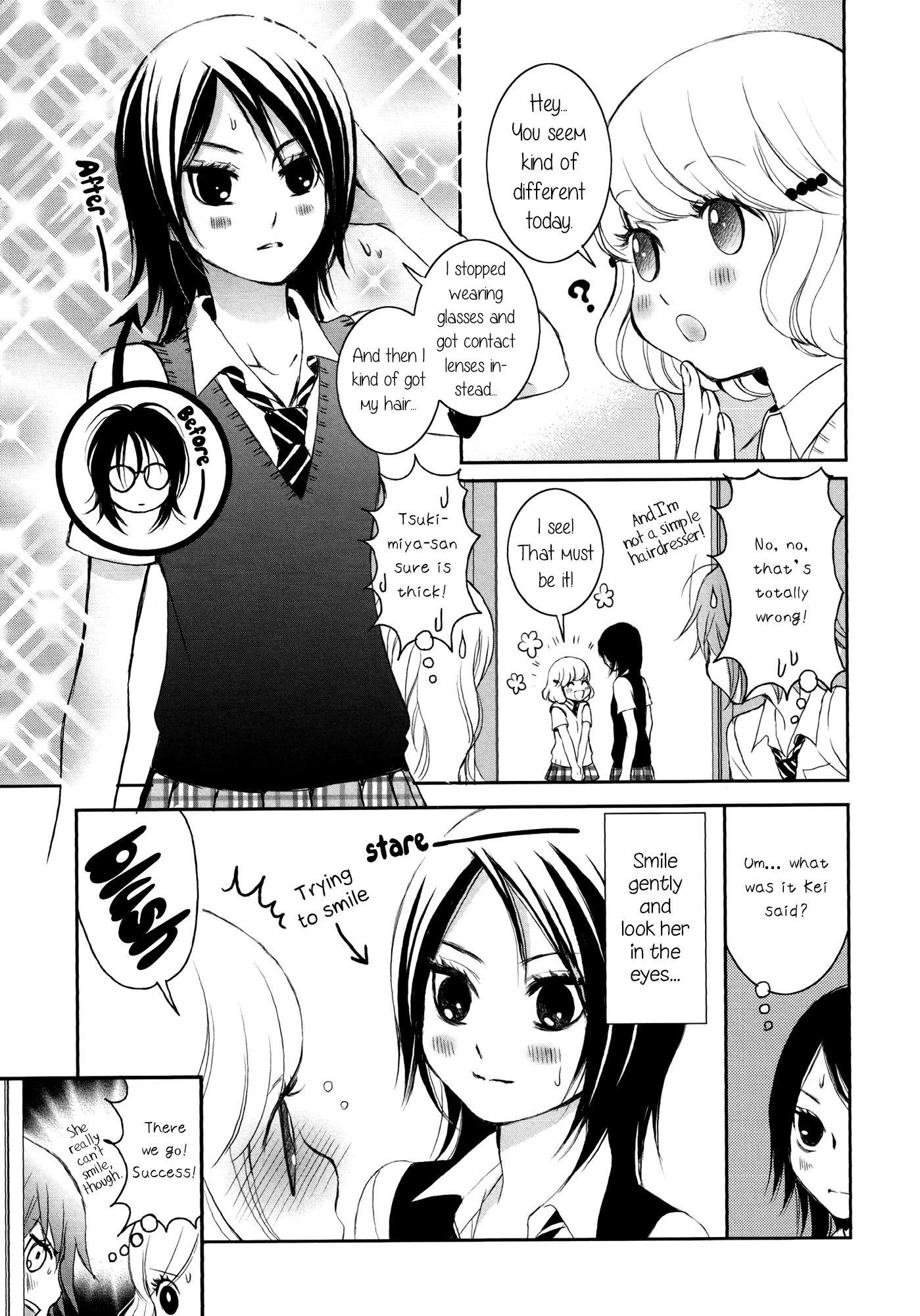 Onnanoko Awase Chapter 6 page 13 - Chapter 6: Angelic Girl