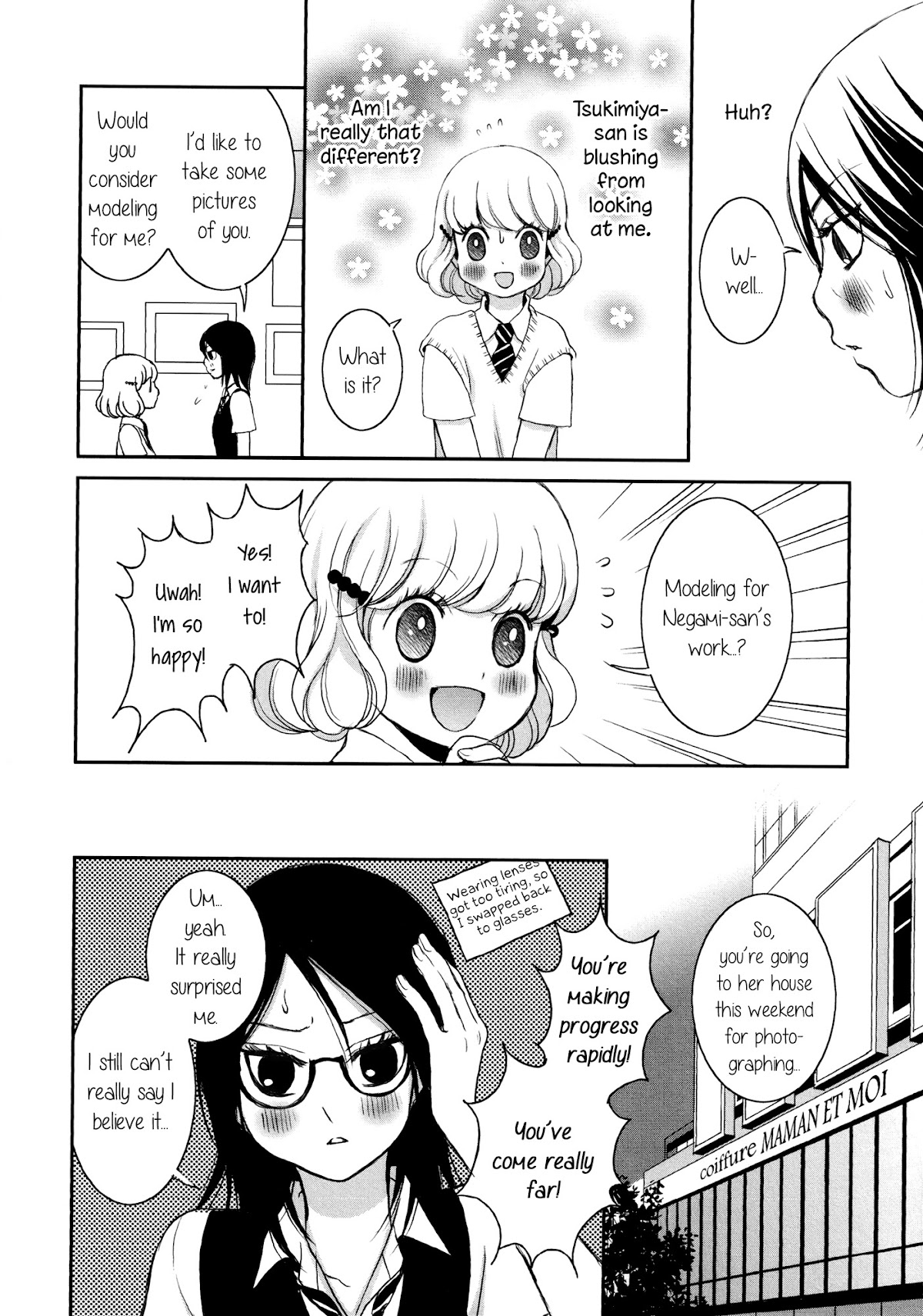 Onnanoko Awase Chapter 6 page 14 - Chapter 6: Angelic Girl