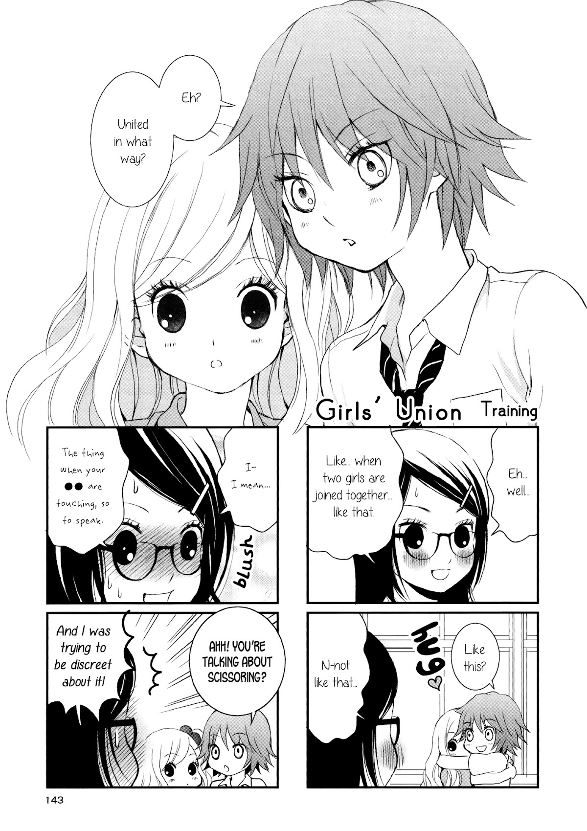 Onnanoko Awase Chapter 8.5 page 2 - Chapter 8.5: Girls' Union [Training]