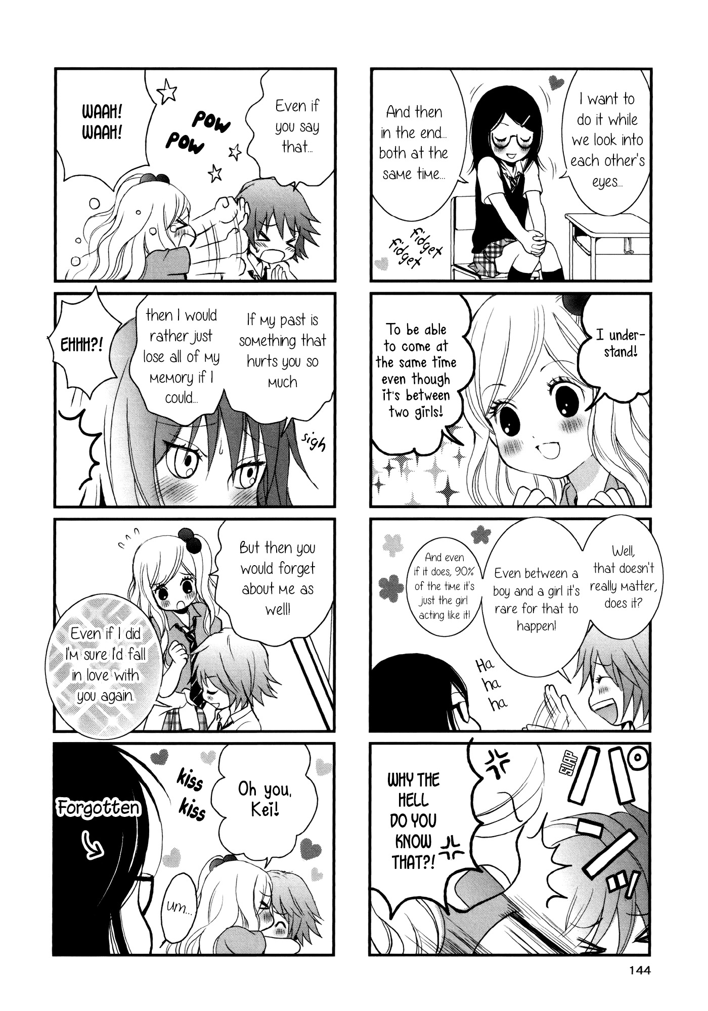 Onnanoko Awase Chapter 8.5 page 3 - Chapter 8.5: Girls' Union [Training]
