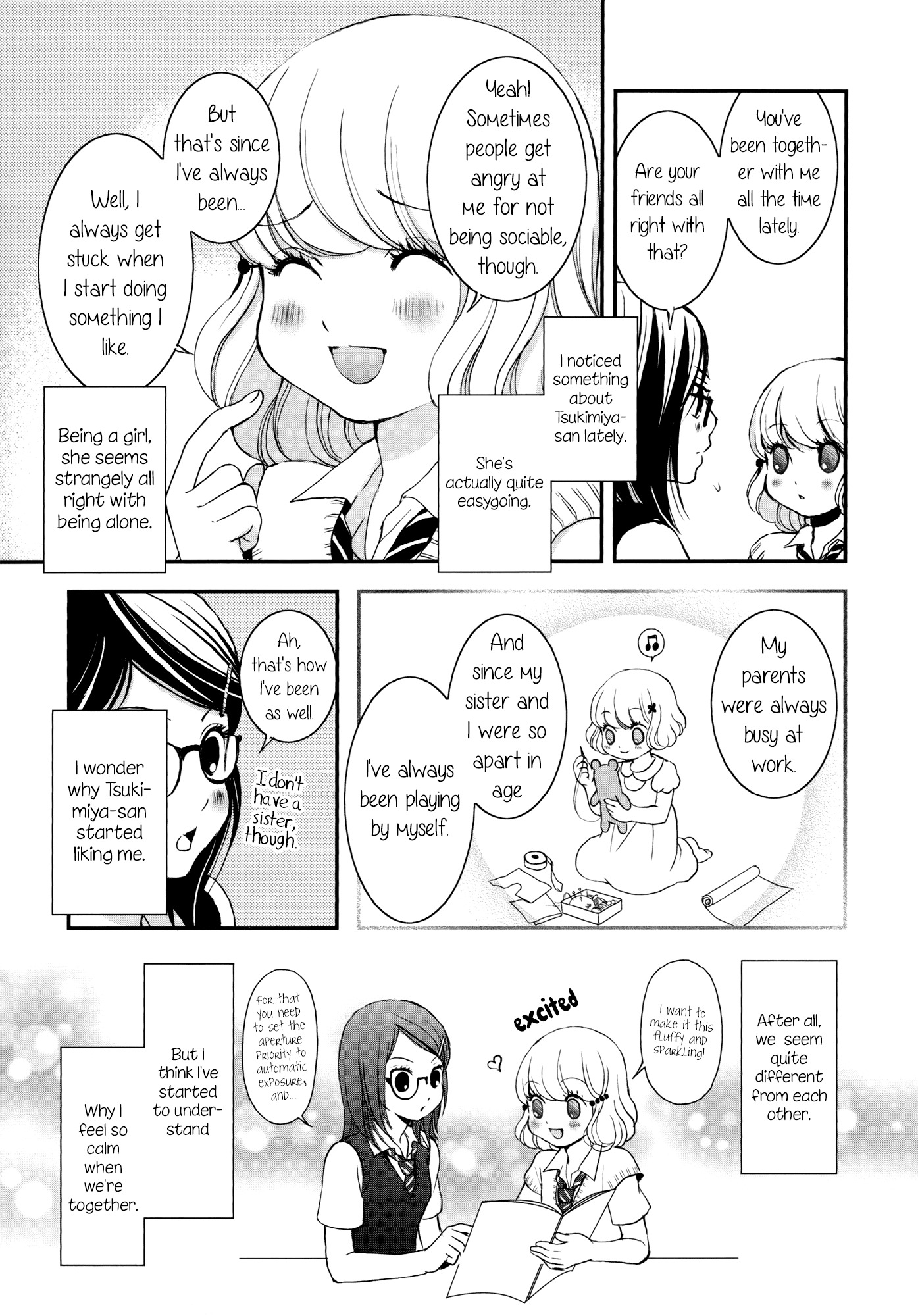 Onnanoko Awase Chapter 8 page 13 - Chapter 8: Her Girlfriend