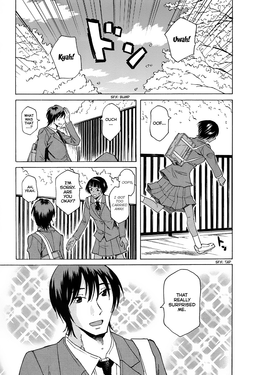 Onnanoko ga Shinu Hanashi Chapter 1 page 11 - Chapter 1: A Girl on the Street Under the Cherry Blossoms