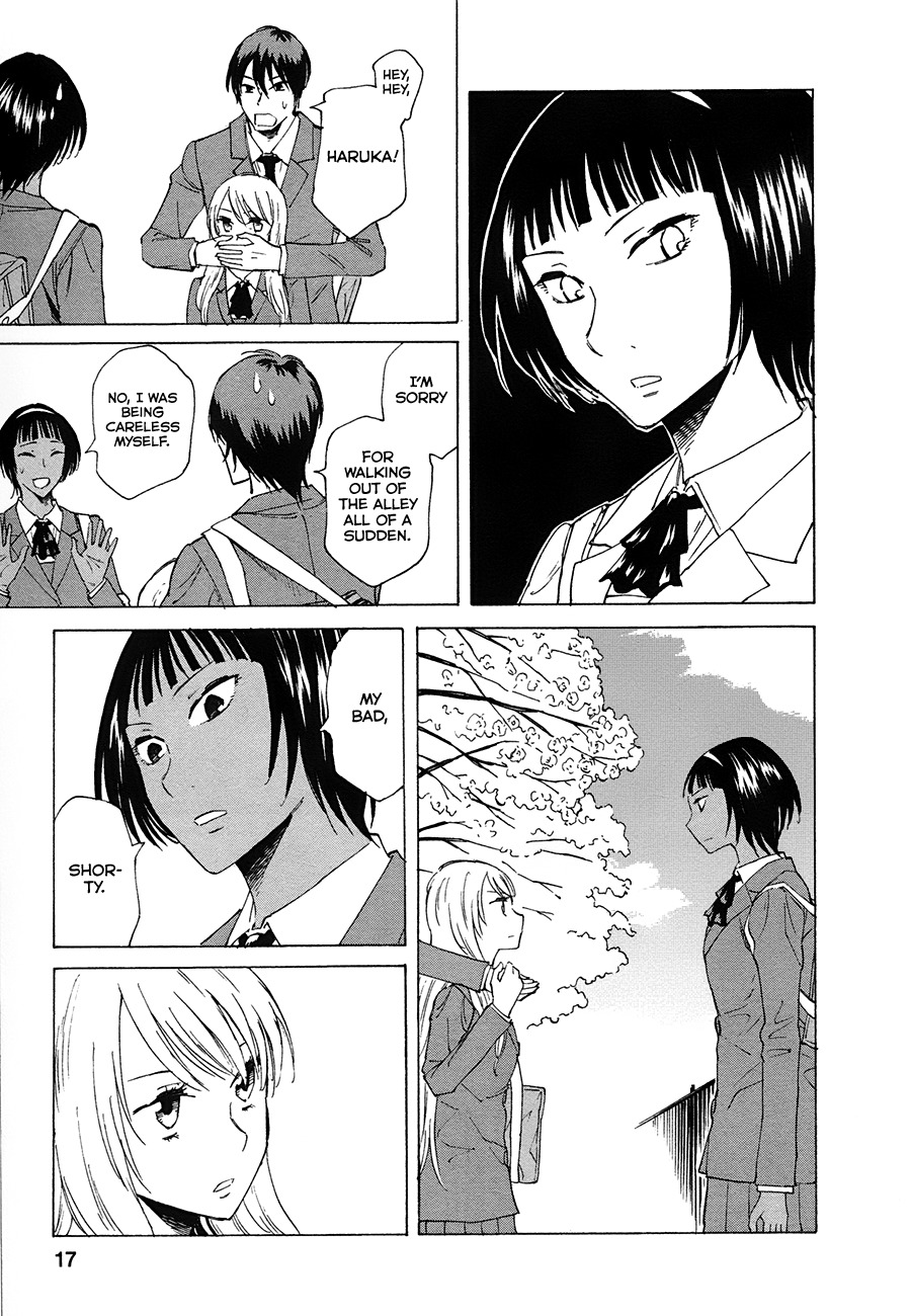 Onnanoko ga Shinu Hanashi Chapter 1 page 15 - Chapter 1: A Girl on the Street Under the Cherry Blossoms