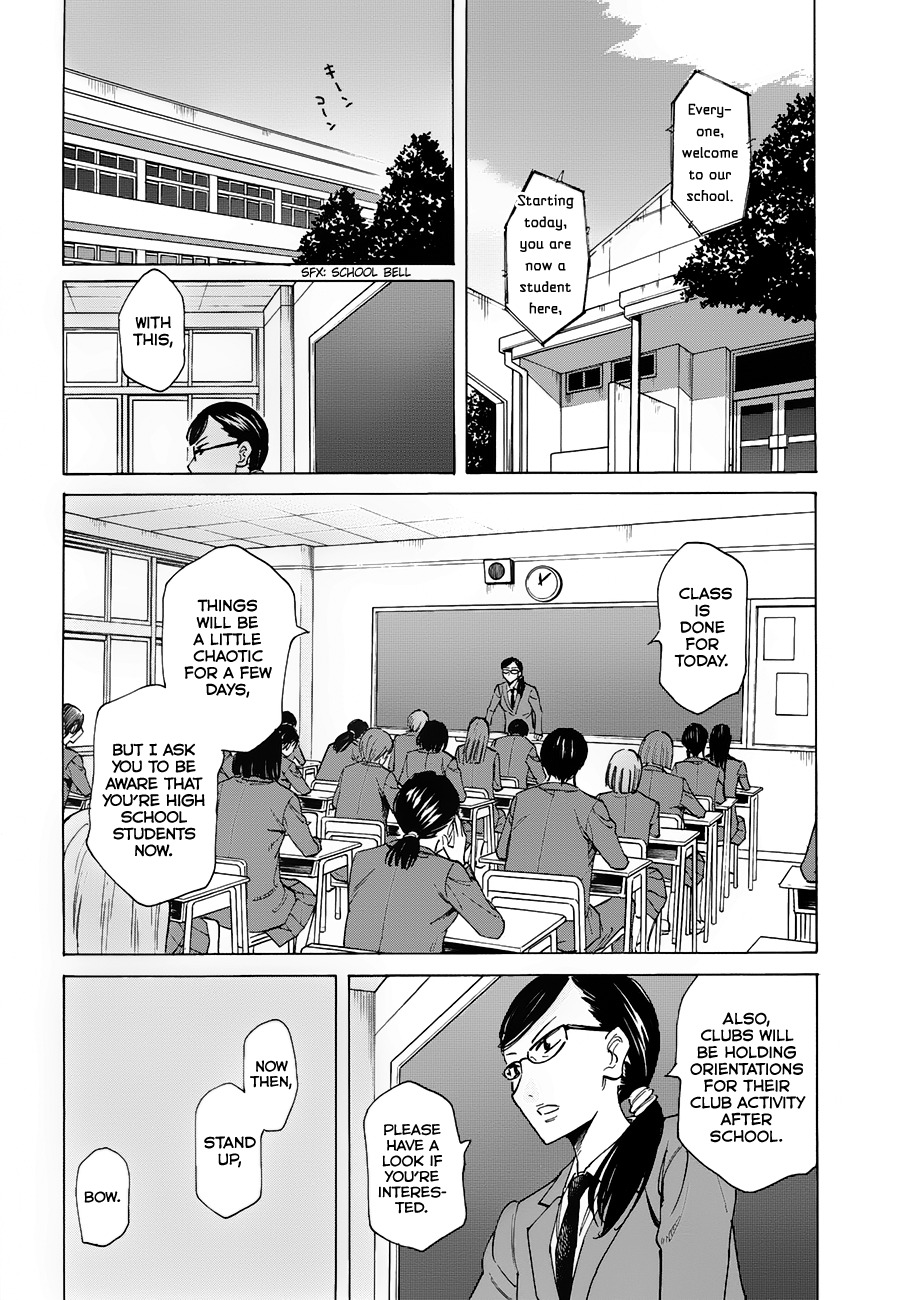 Onnanoko ga Shinu Hanashi Chapter 1 page 27 - Chapter 1: A Girl on the Street Under the Cherry Blossoms