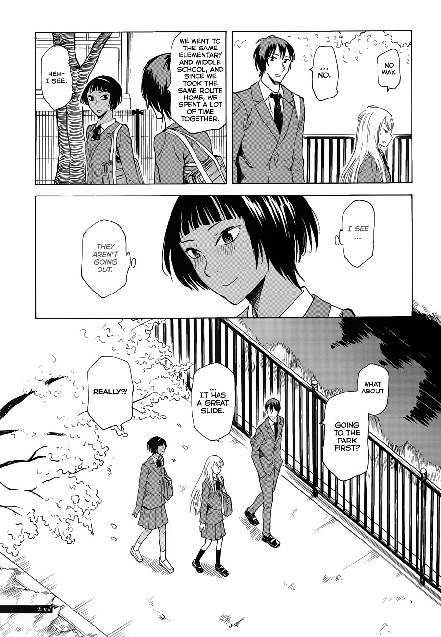 Onnanoko ga Shinu Hanashi Chapter 1 page 46 - Chapter 1: A Girl on the Street Under the Cherry Blossoms