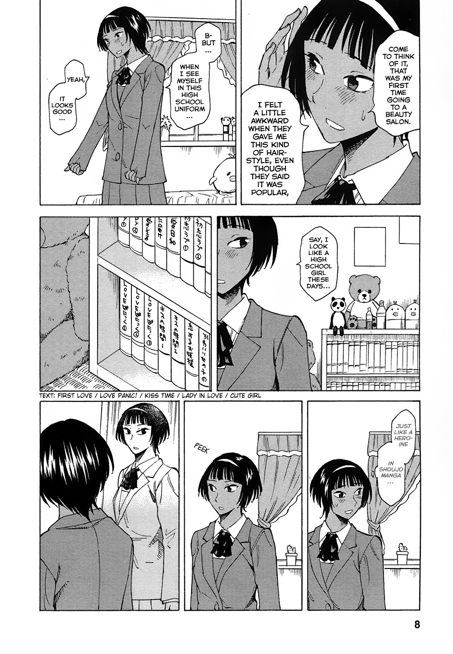 Onnanoko ga Shinu Hanashi Chapter 1 page 6 - Chapter 1: A Girl on the Street Under the Cherry Blossoms