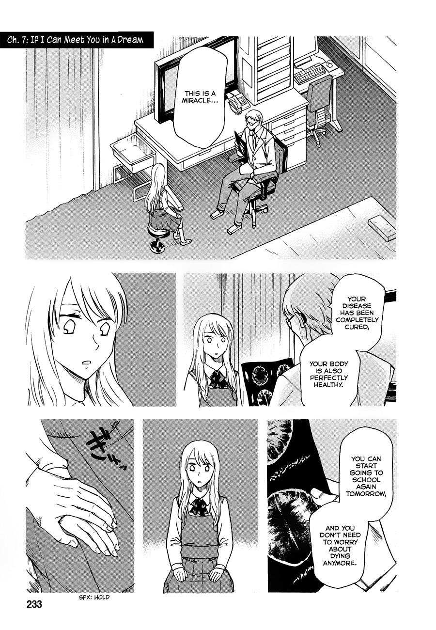 Onnanoko ga Shinu Hanashi Chapter 7 page 1 - Chapter 7: If I Can Meet You in a Dream