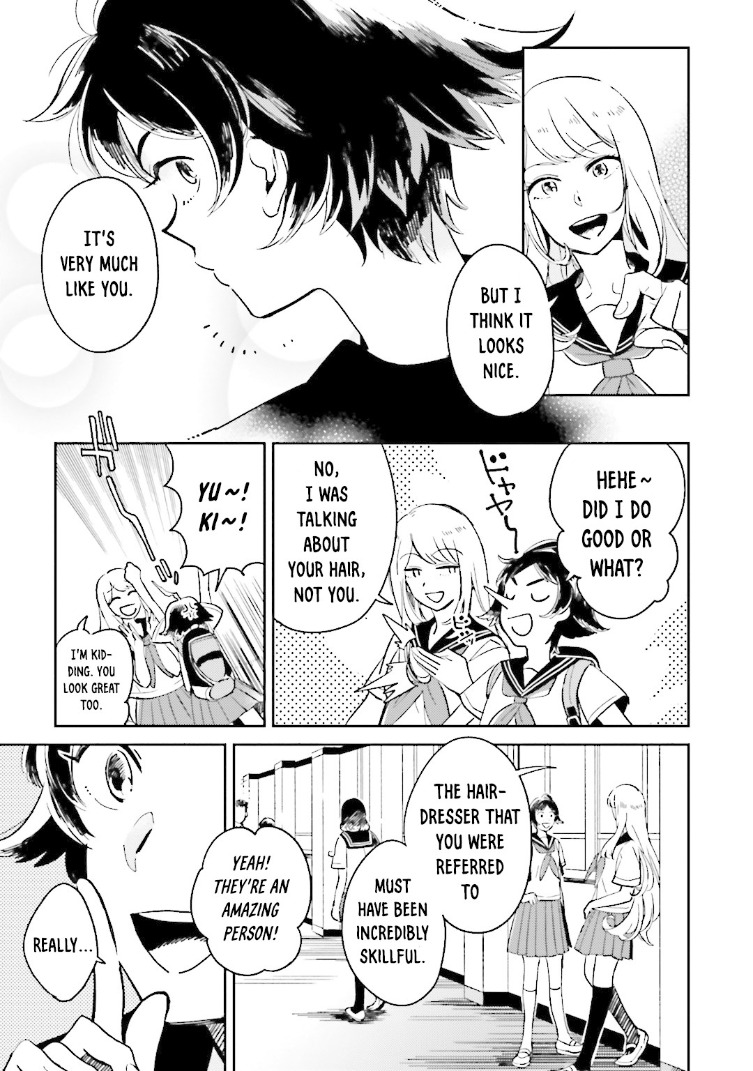 Onnanoko Gare! Chapter 2 page 3 - Chapter 2: Lesson 2: Styling
