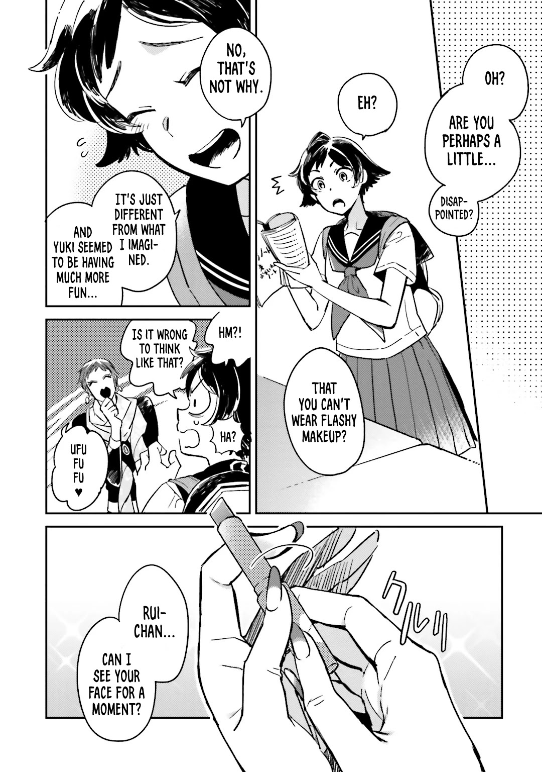 Onnanoko Gare! Chapter 3 page 16 - Chapter 3: Lesson 3: Skin-Care