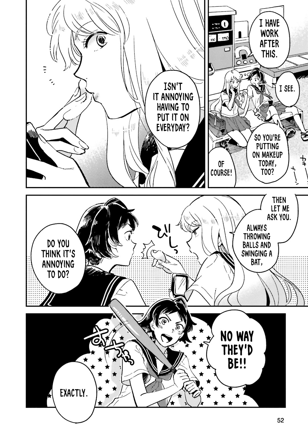 Onnanoko Gare! Chapter 3 page 4 - Chapter 3: Lesson 3: Skin-Care