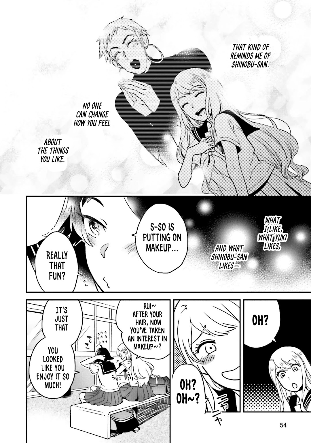 Onnanoko Gare! Chapter 3 page 6 - Chapter 3: Lesson 3: Skin-Care