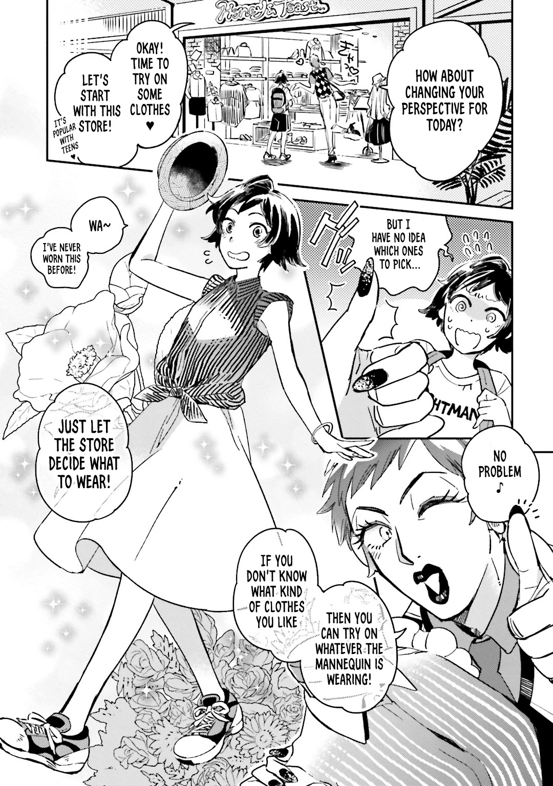 Onnanoko Gare! Chapter 4 page 8 - Chapter 4: Lesson 4: Fashion I