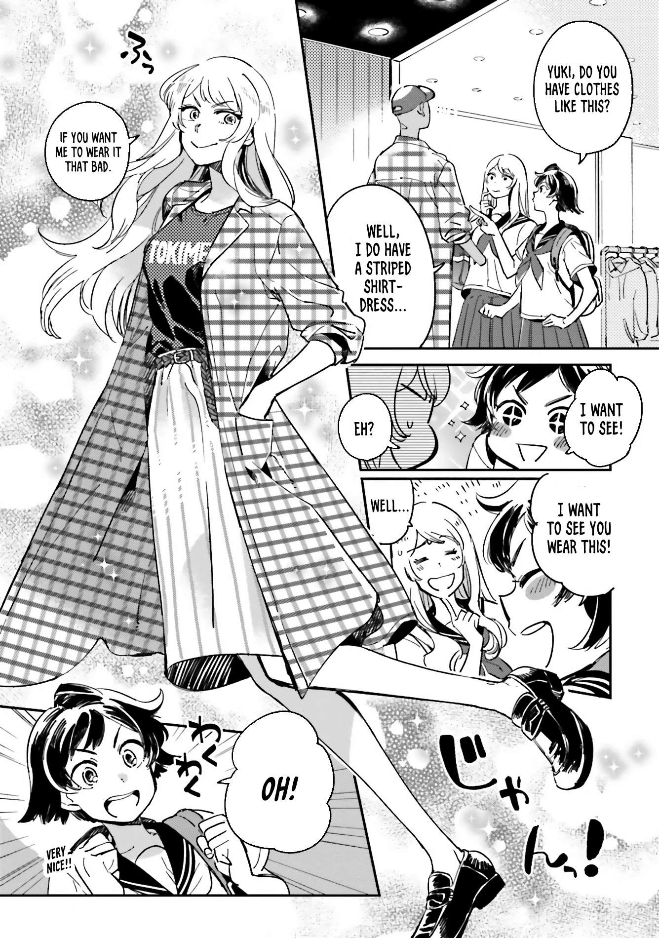 Onnanoko Gare! Chapter 5 page 12 - Chapter 5: Lesson 5: Fashion II
