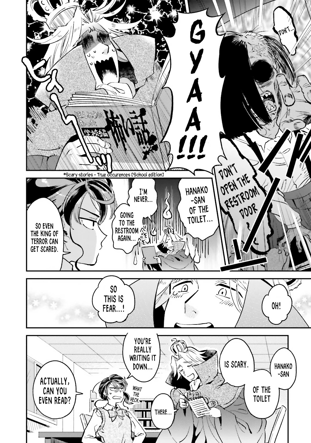 Onnanoko Gare! Chapter 6.1 page 10 - Chapter 6.1: The King of Terror is Here! (OneShot) + Extras