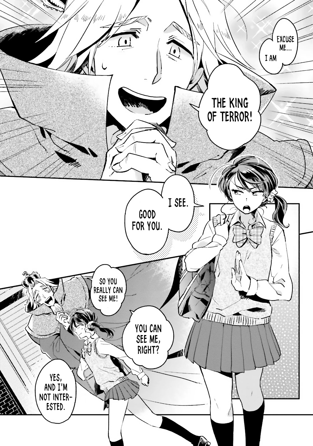Onnanoko Gare! Chapter 6.1 page 2 - Chapter 6.1: The King of Terror is Here! (OneShot) + Extras
