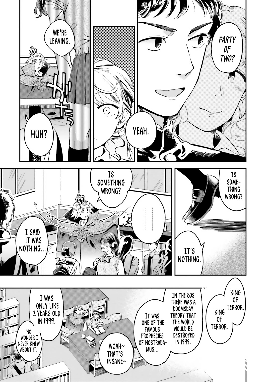 Onnanoko Gare! Chapter 6.1 page 7 - Chapter 6.1: The King of Terror is Here! (OneShot) + Extras
