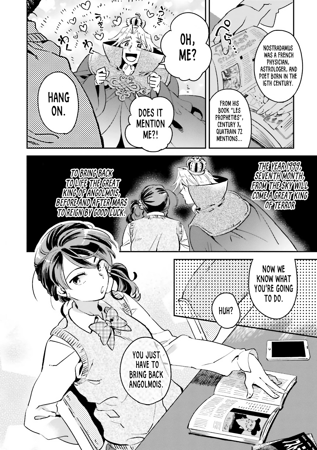 Onnanoko Gare! Chapter 6.1 page 8 - Chapter 6.1: The King of Terror is Here! (OneShot) + Extras