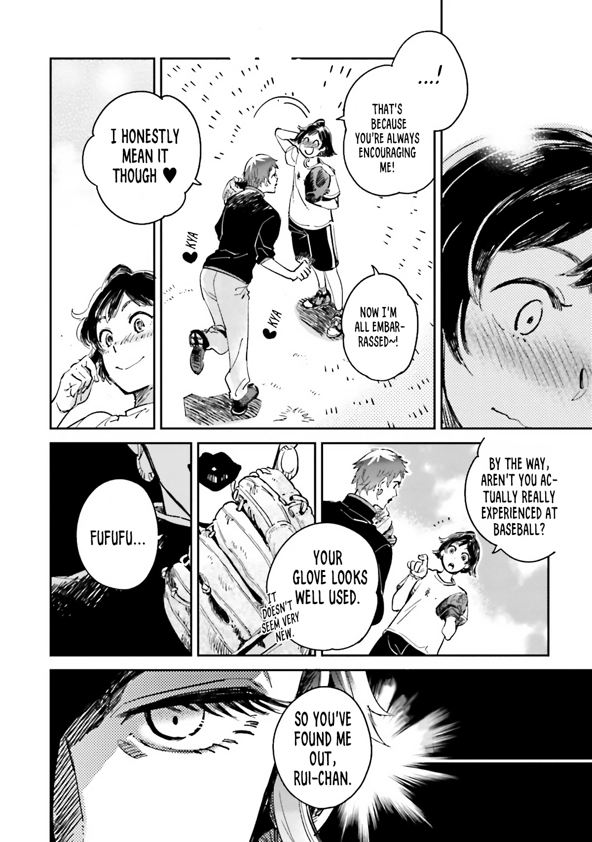 Onnanoko Gare! Chapter 6 page 12 - Chapter 6: Lesson 6: Baseball