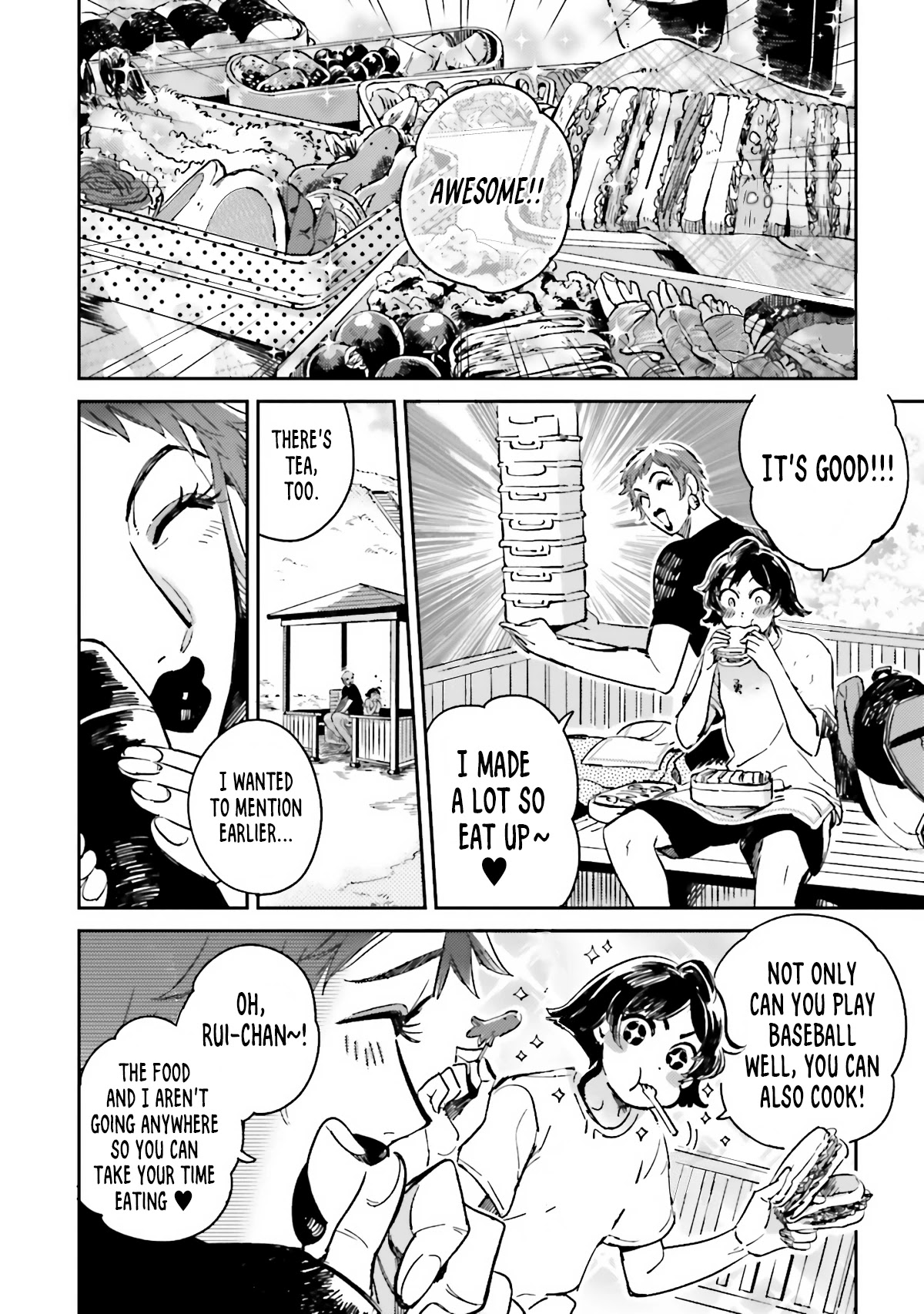 Onnanoko Gare! Chapter 6 page 14 - Chapter 6: Lesson 6: Baseball