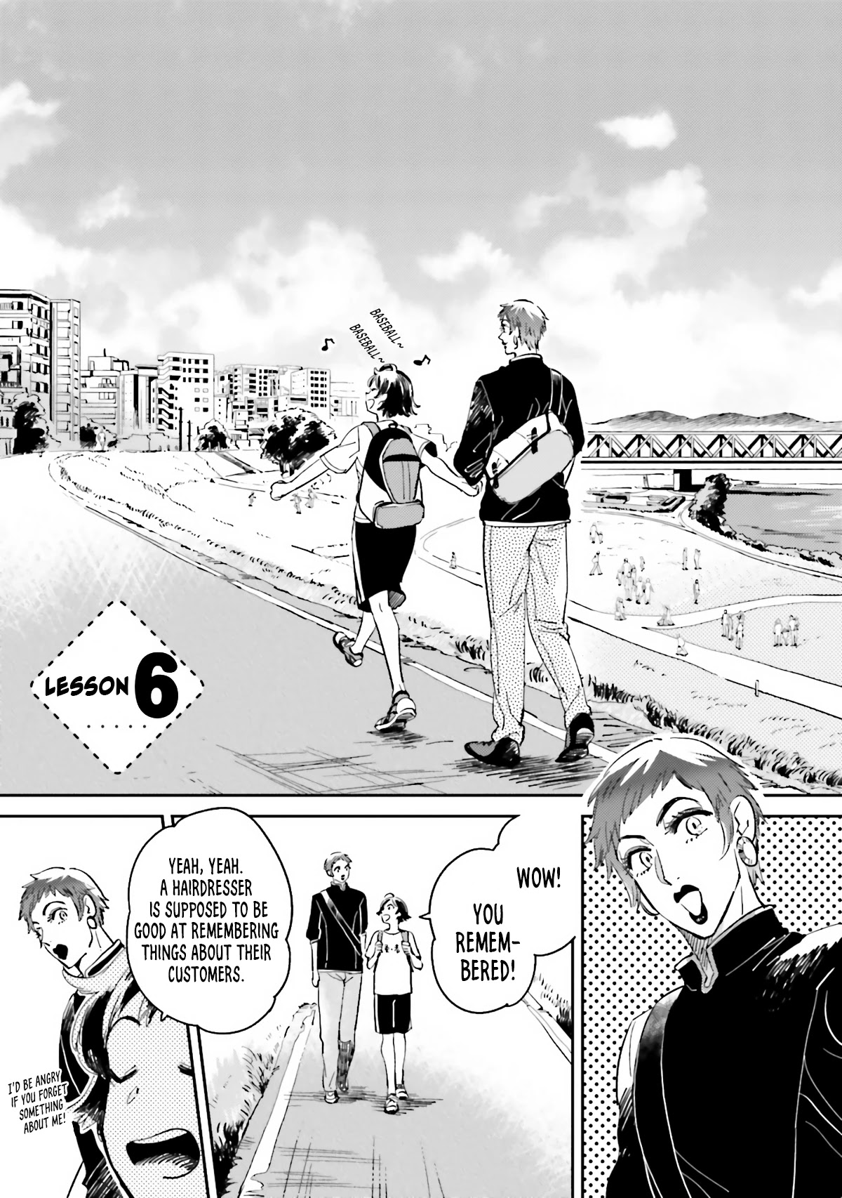 Onnanoko Gare! Chapter 6 page 3 - Chapter 6: Lesson 6: Baseball