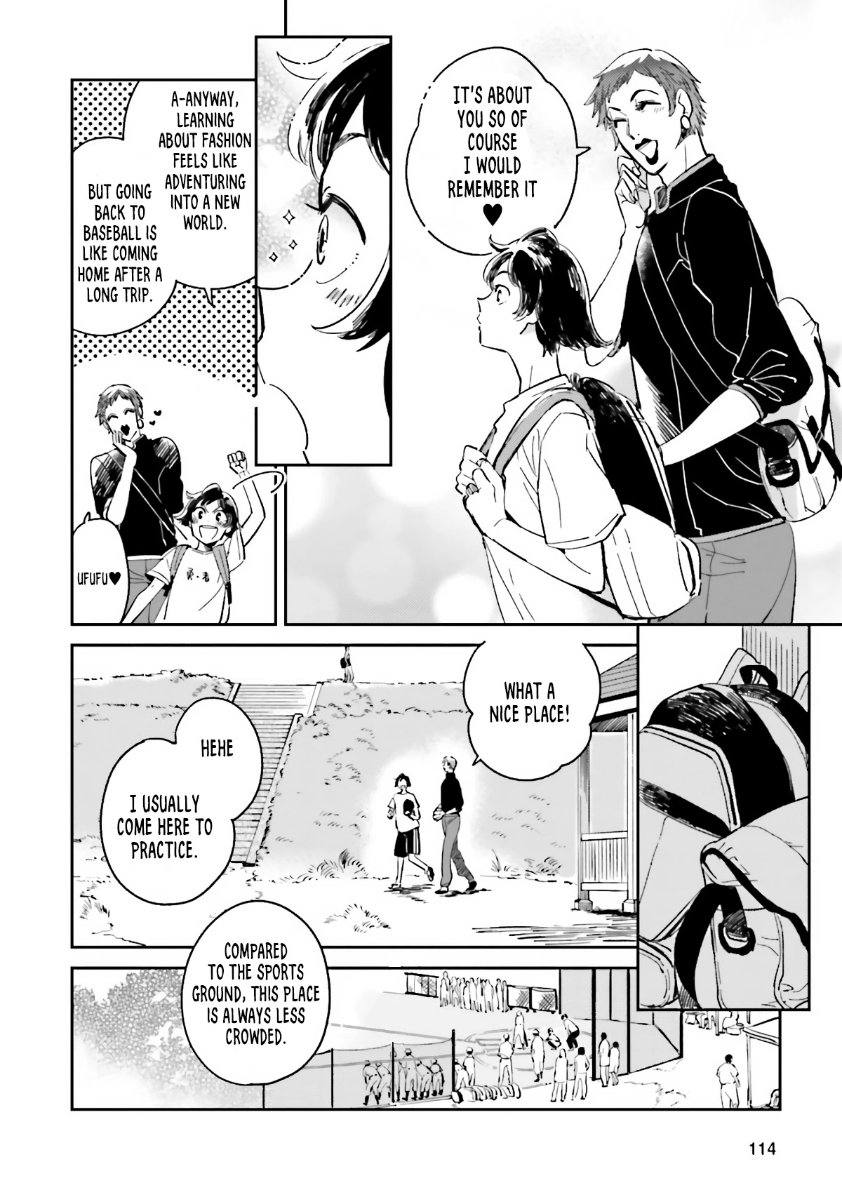 Onnanoko Gare! Chapter 6 page 4 - Chapter 6: Lesson 6: Baseball