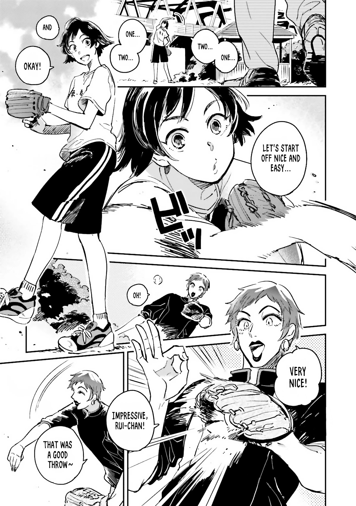 Onnanoko Gare! Chapter 6 page 5 - Chapter 6: Lesson 6: Baseball