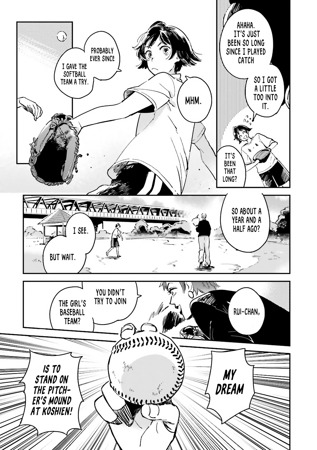 Onnanoko Gare! Chapter 6 page 7 - Chapter 6: Lesson 6: Baseball