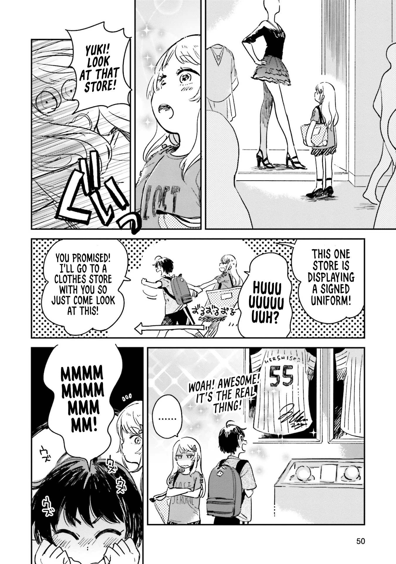 Onnanoko Gare! Chapter 8.5 page 4 - Chapter 8.5