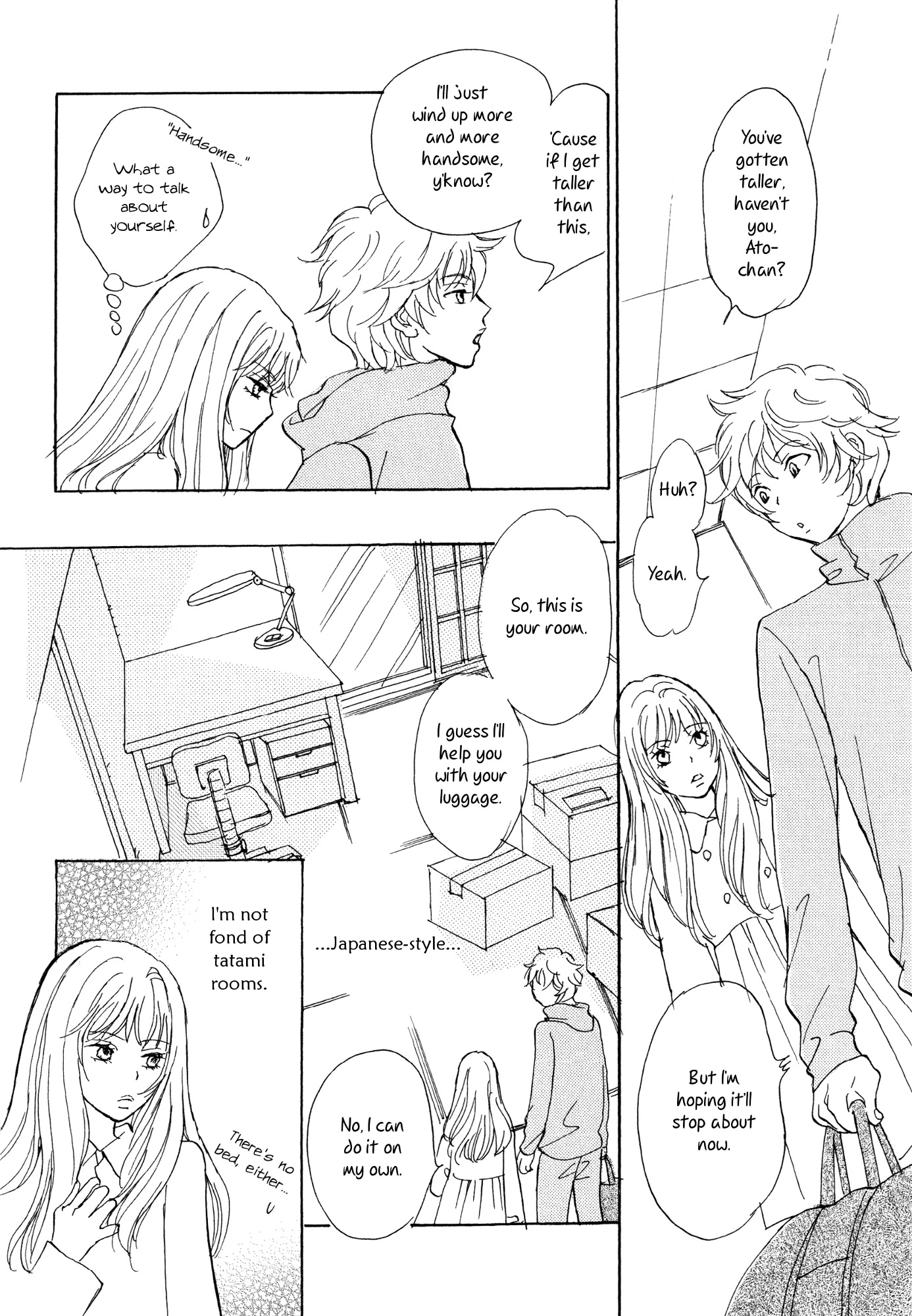 Onnanoko no Sekkeizu Chapter 1 page 4 - Chapter 1: Blueprints for a Girl 1