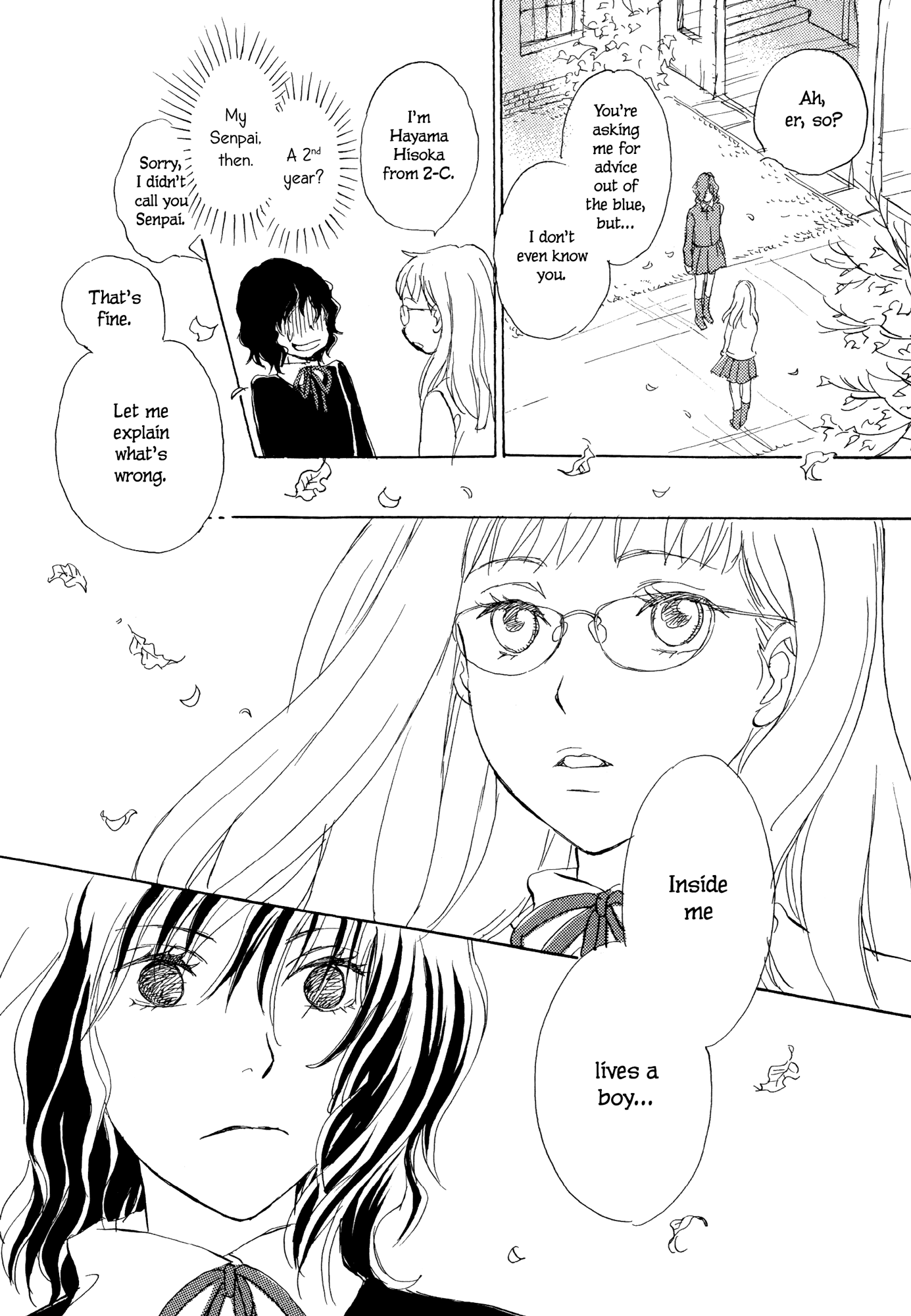Onnanoko no Sekkeizu Chapter 4 page 2 - Chapter 4: Shounen