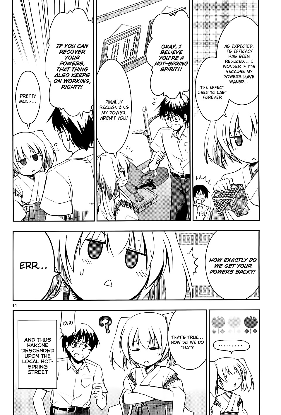 Onsen Yousei Hakone-chan Chapter 2 page 14 - Chapter 2 : Hakone-chan and the Box of Secrets