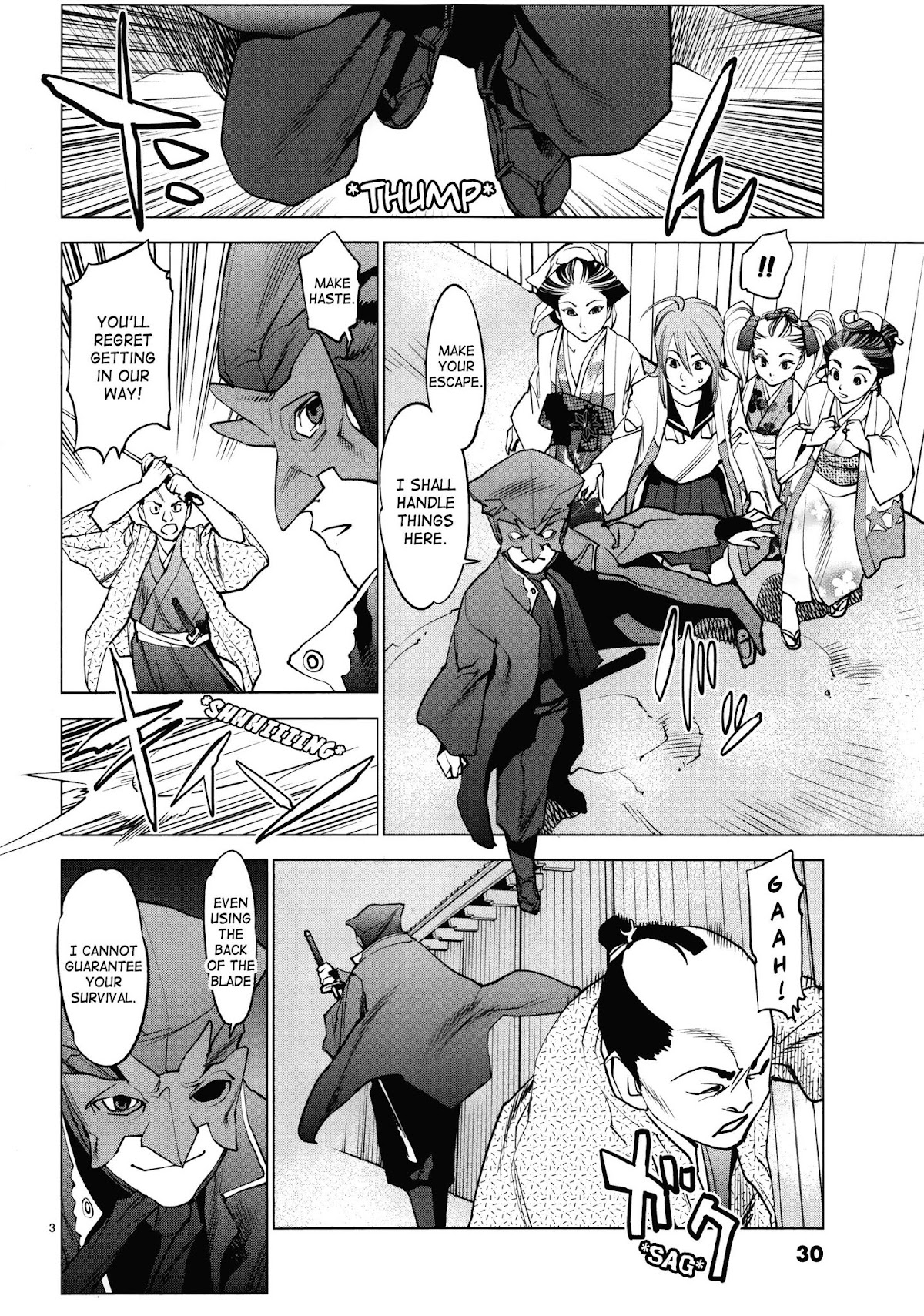 Ooedo!! Un-pluged Chapter 11 page 3 - Chapter 11: The Flowers Of Edo Cannot Be Scattered